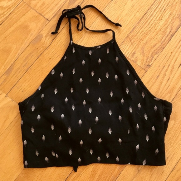 Aritzia Sunday Best Tie Back Halter Top - Picture 4 of 5